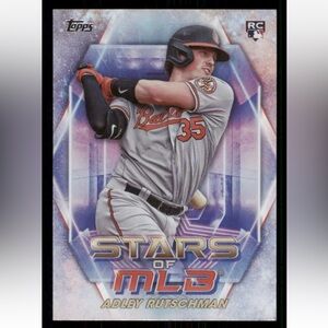 Adley Rutschman 2023 Topps Insert Baltimore Orioles Rookie RC Baseball Card